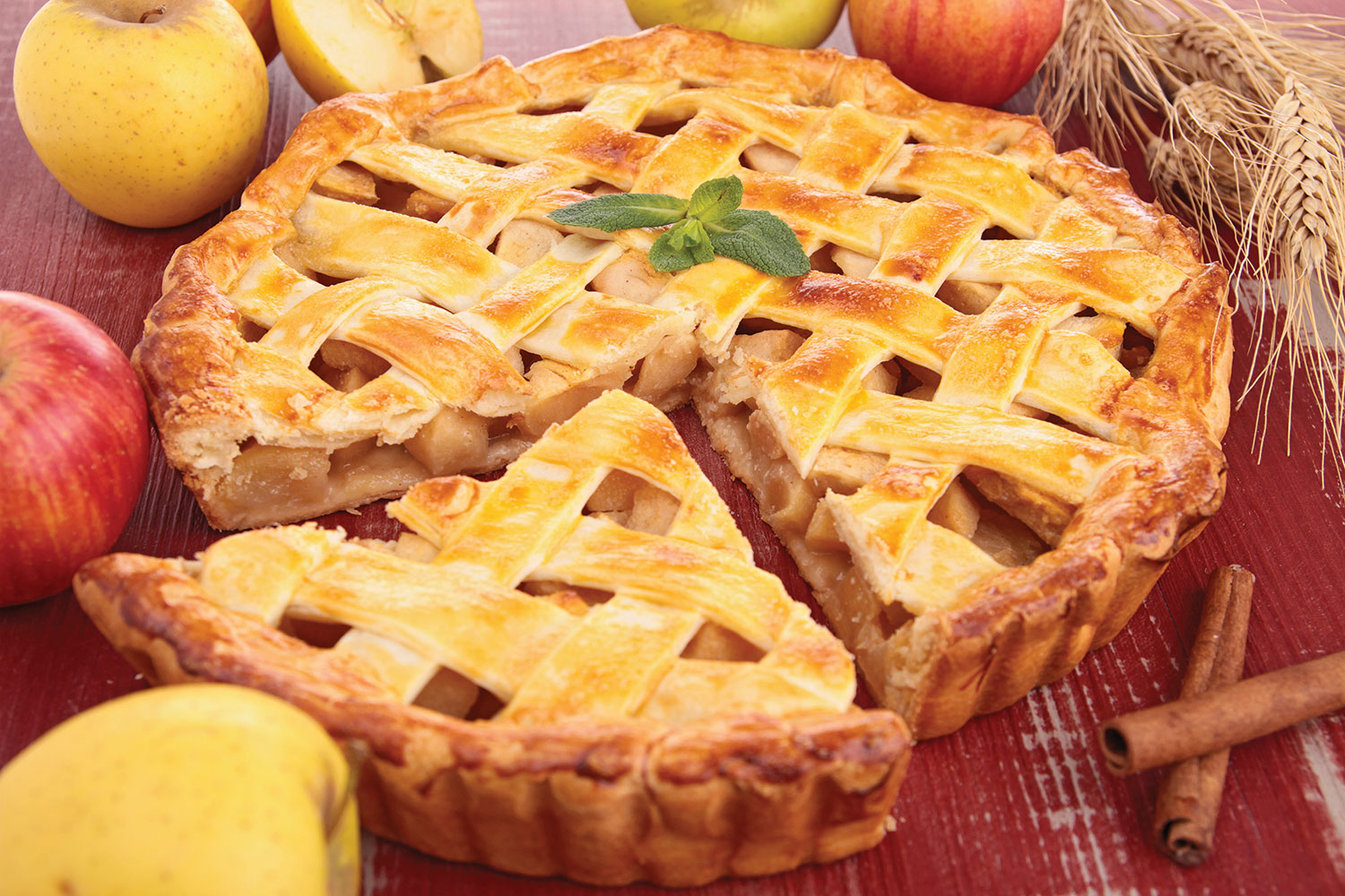 Apple pie recipe image