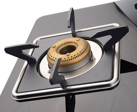 Cooktop Lustra 2 burner - Square Pan Tray