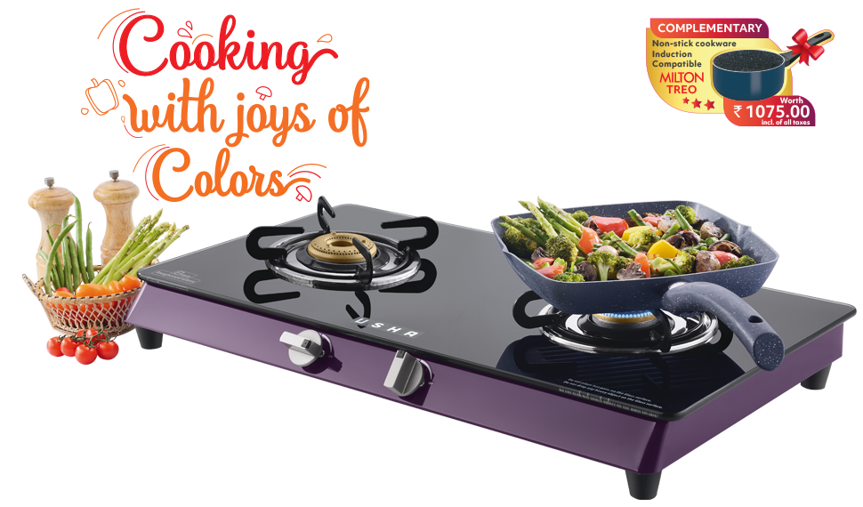 Cooktop Lustra 2 burner- Round Pan Tray