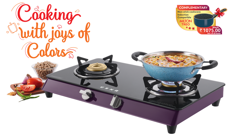 Cooktop Lustra Compact 2 burner- Round Pan Tray