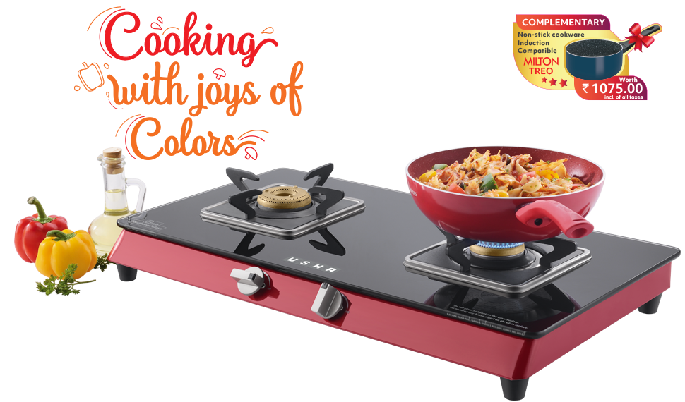 Cooktop Lustra 2 burner - Square Pan Tray
