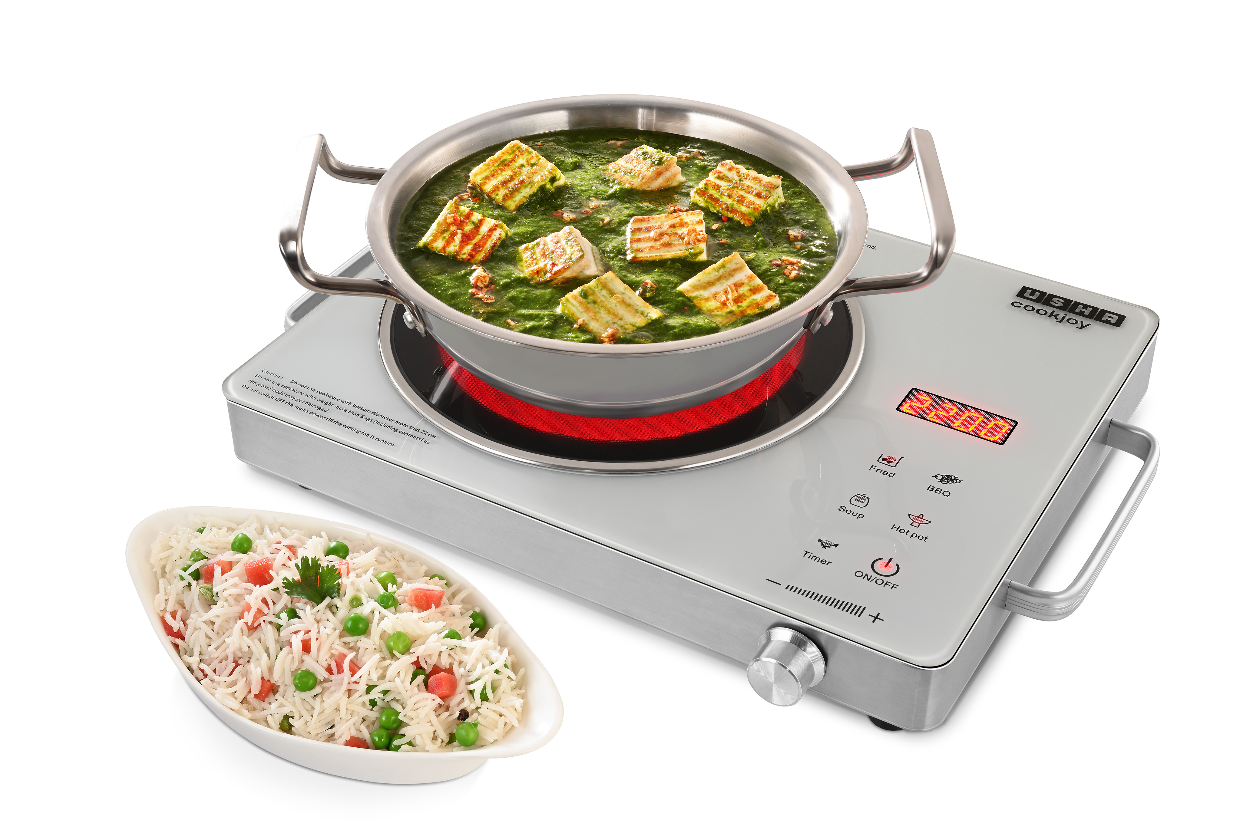 InfraRed Cooktop White – IR2200TCW