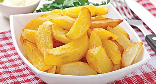 Home-Style Potato Wedges recipe | Usha Cook