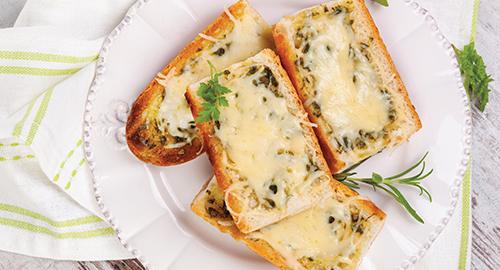 Baked Masala And Cheese Toast recipe | Usha Cook