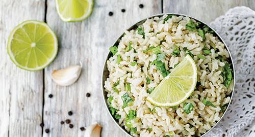 Thai Herbed Rice recipe | Usha Cook