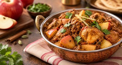 Apple Chicken recipe | Usha Cook